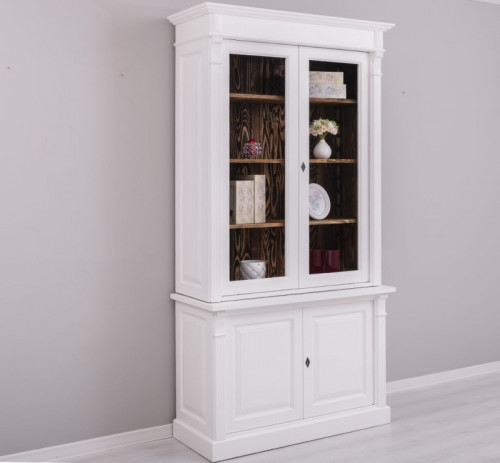 Vaisselier avec 4 portes | 120x51x228cm