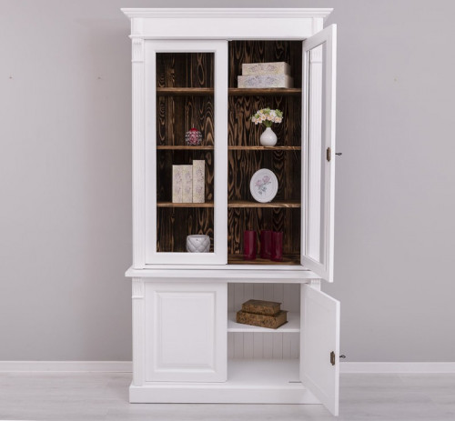 Vaisselier avec 4 portes | 120x51x228cm