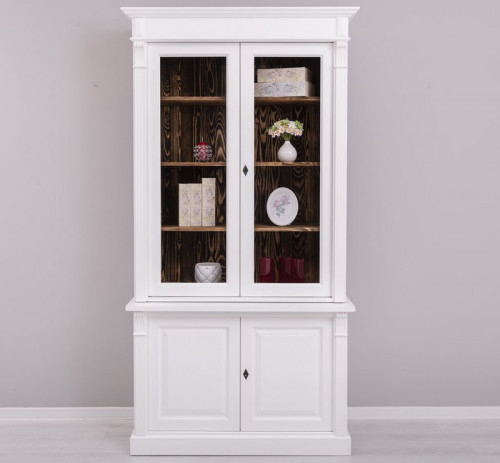 Vaisselier avec 4 portes | 120x51x228cm
