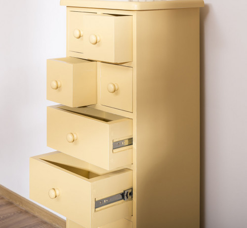 Meuble de rangement Chiffonnier 8 tiroirs ROMANE