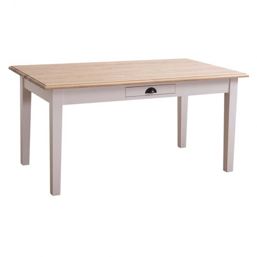 Table à manger ROMANE en bois massif - 180x90x78