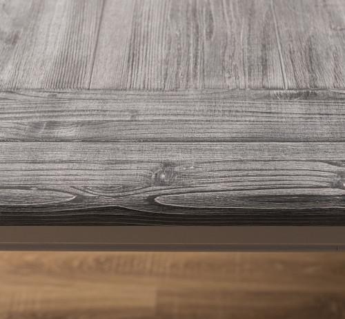 Table de repas extensible ROMANE en bois massif - 160/220x90x78 cm