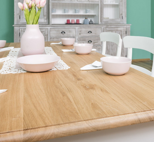 Table de repas ROMANE en bois massif - 180x90x78 cm