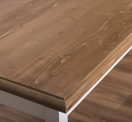 Table de cuisine ROMANE en bois massif - 120x70x78