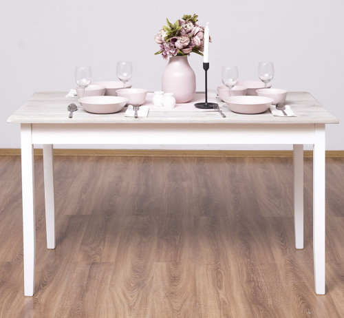 Table ROMANE en bois massif - 140x70x78 cm