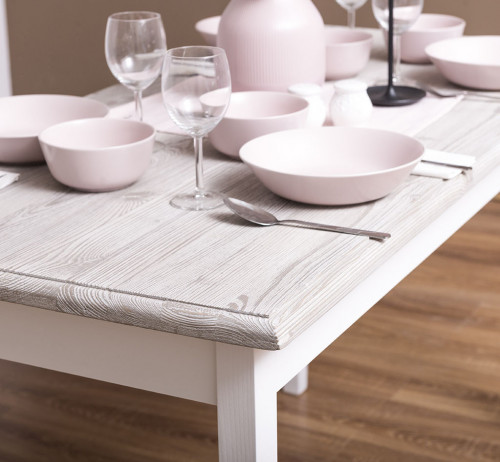 Table ROMANE en bois massif - 140x70x78 cm