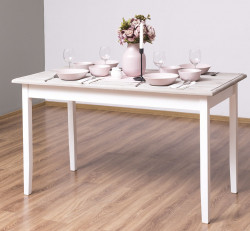 Table ROMANE en bois massif - 140x70x78 cm