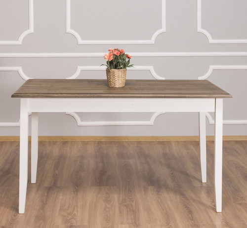Table ROMANE en bois massif - 140x70x78 cm