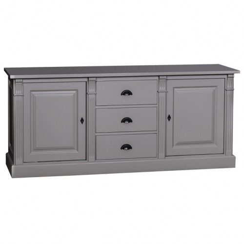 Bas de Buffet ROMANE en bois massif - 179x51x78 cm