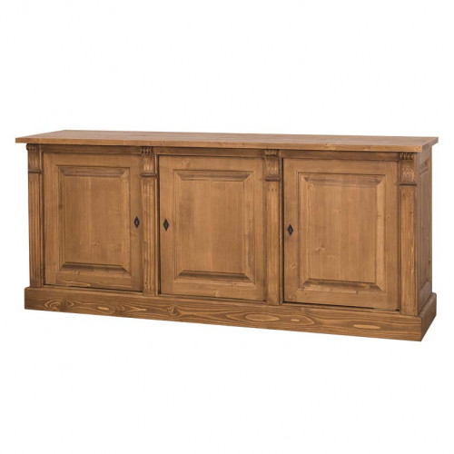 Bas de Buffet ROMANE en bois massif - 179x51x78 cm