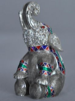 Boîte elephant a secret ,boite a bijoux éléphant