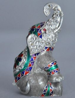 Boîte elephant a secret ,boite a bijoux éléphant
