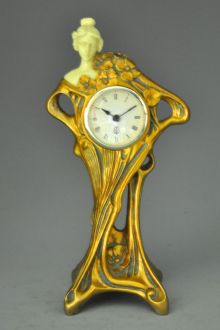Pendule art nouveau