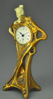 Pendule art nouveau