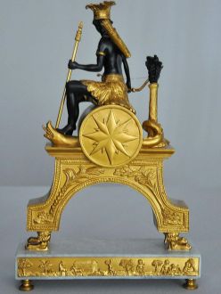 Pendule style empire