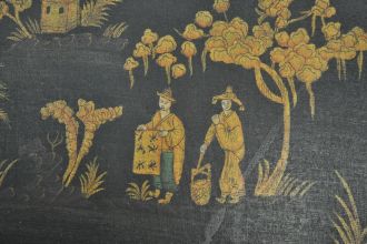 Petit plateau motif chinois