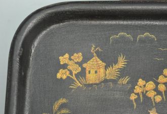 Petit plateau motif chinois
