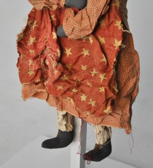 Poupée Vintage chiffon cuisinière