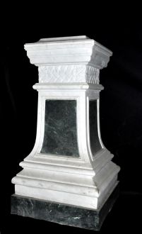 Paire de colonnes en marbre