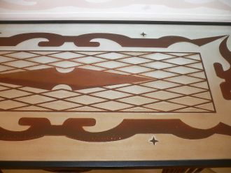 Console en verre