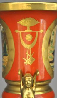 Urne Style Empire Orange