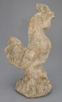 Coq en terre cuite