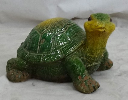 Tortue craquelee en Céramique