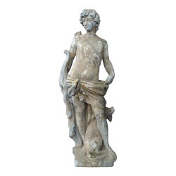 Statue Apollon en pierre reconstituée - Hauteur 140 cm