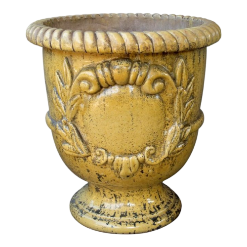 Vase provençal modèle Classic finition émaillée intégrale - Hauteur 80cm