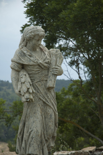 Statue 4 saisons été - Hauteur 150 cm