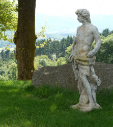 Statue Apollon en pierre reconstituée - Hauteur 140 cm