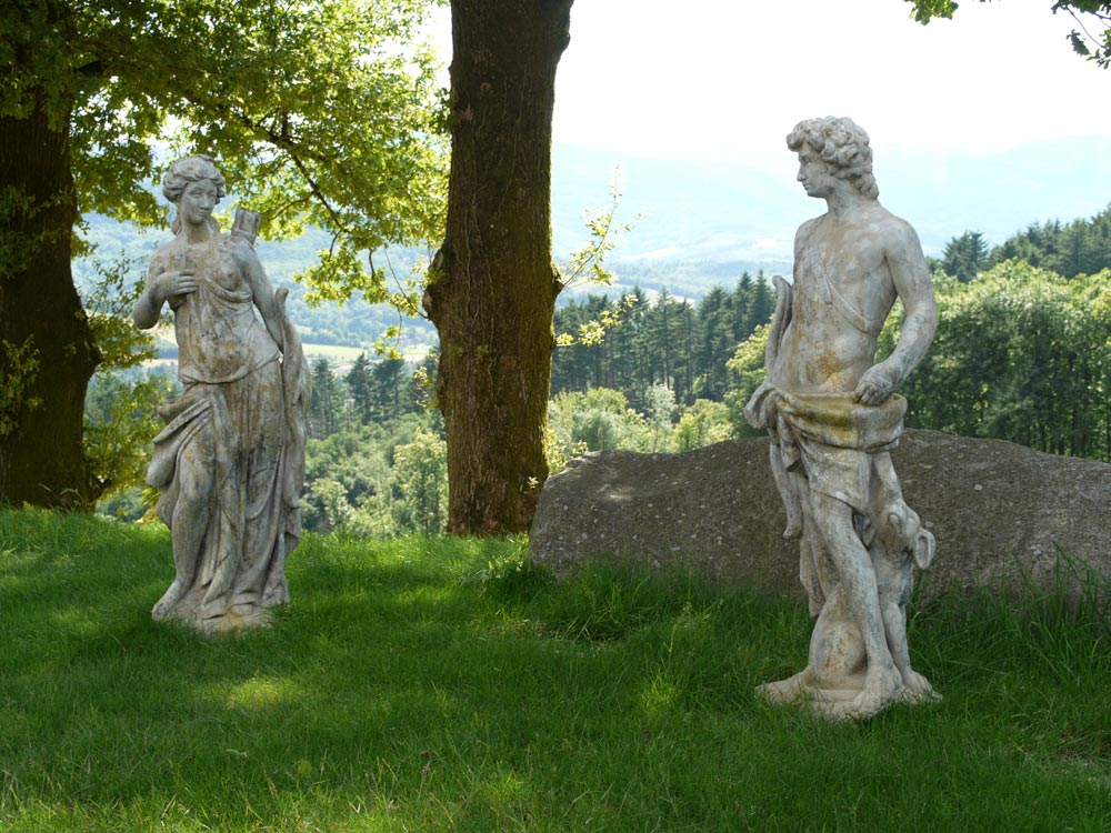 Statue Apollon en pierre reconstituée - Hauteur 140 cm - Demeure et Jardin