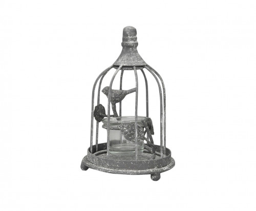 Photophore cage table de  mariage Cage Oiseaux