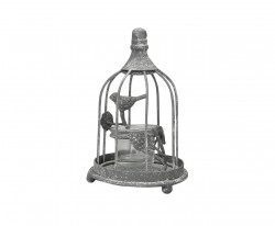 Photophore cage table de  mariage Cage Oiseaux