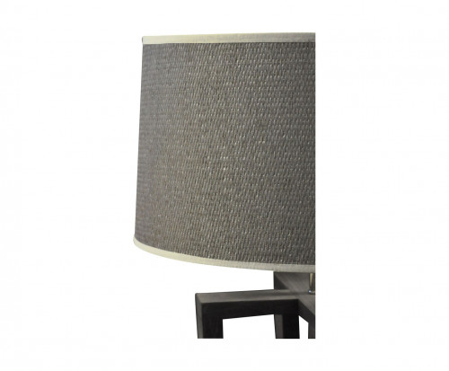 Lampe design scandinave quadripode en bois gris