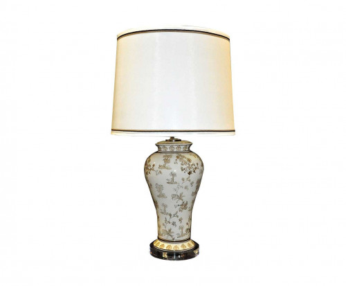 Lampe de sejour style Chinoise Beige