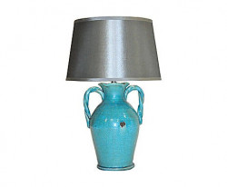 Lampe de sejour bleue turquoise