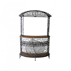Bar design fer et bois
