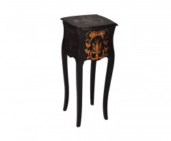 Sellette noire de style Napoléon III noire