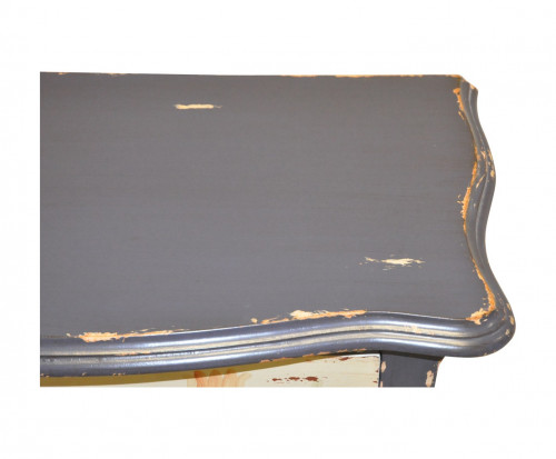 Commode Ile de Ré bleue vintage