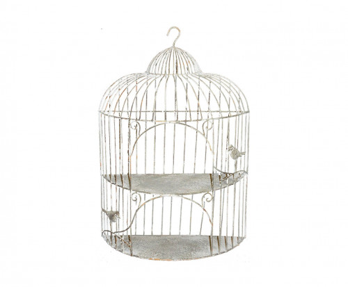 Etagère romantique fausse Cage en Fer Forgé