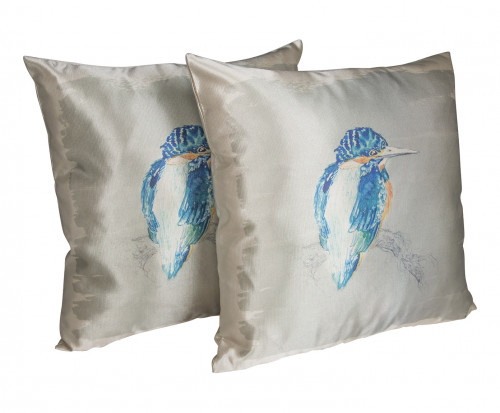 Coussin Martin Pecheur facon soie