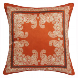 Coussin oriental Orange